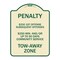 Signmission Penalty $250 1st Offense Subsequent Offenses $250 Min. and or Up to 90 Days Community, TG-1824-23333 A-DES-TG-1824-23333 - alternate 1